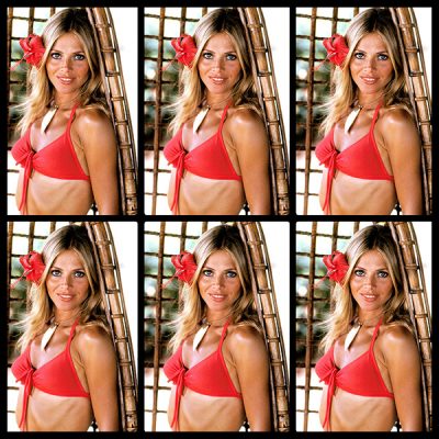 BRITT EKLAND TIGER TOOTH MONTAGE II