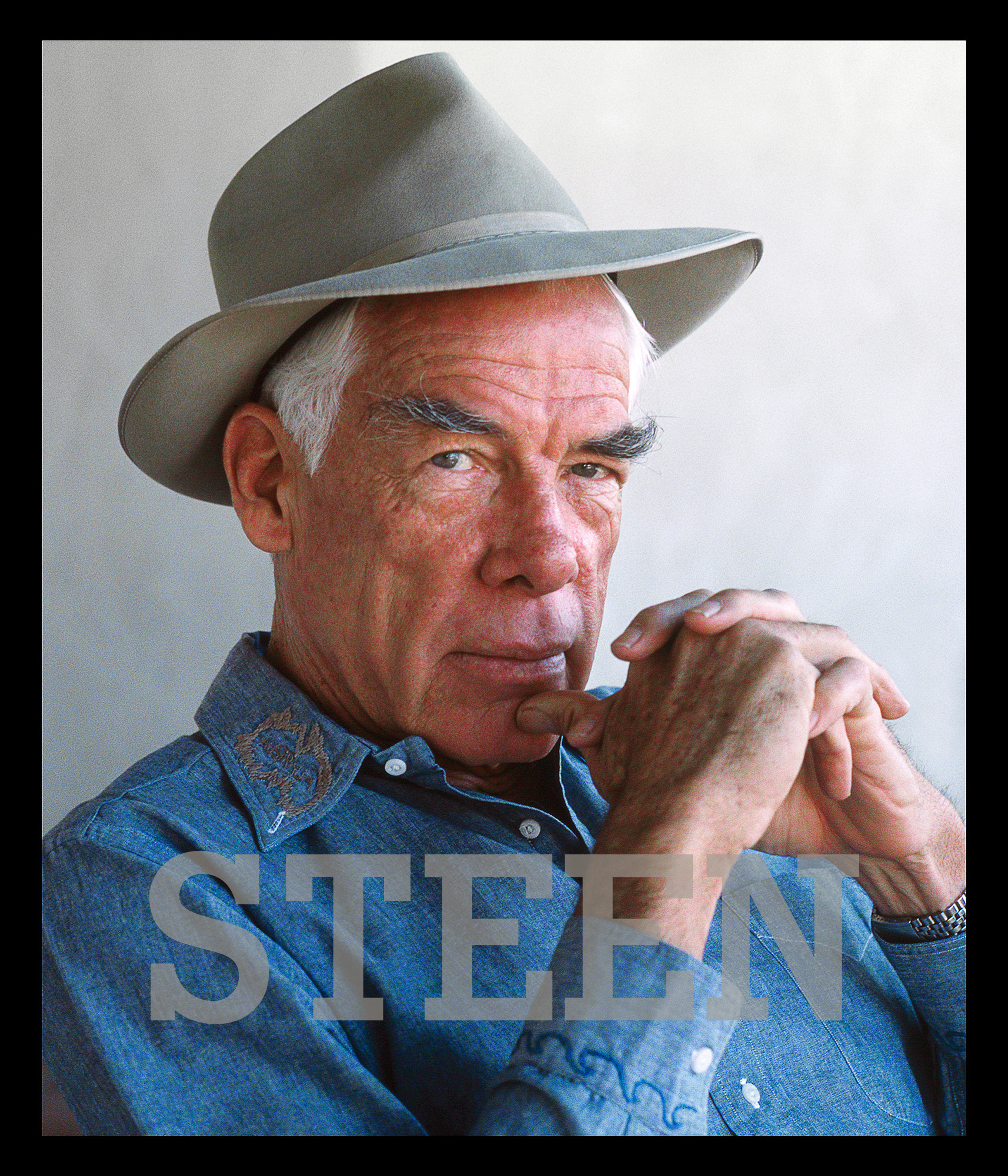 A fine art colour photograph of Lee Marvin by British Photographer David Steen