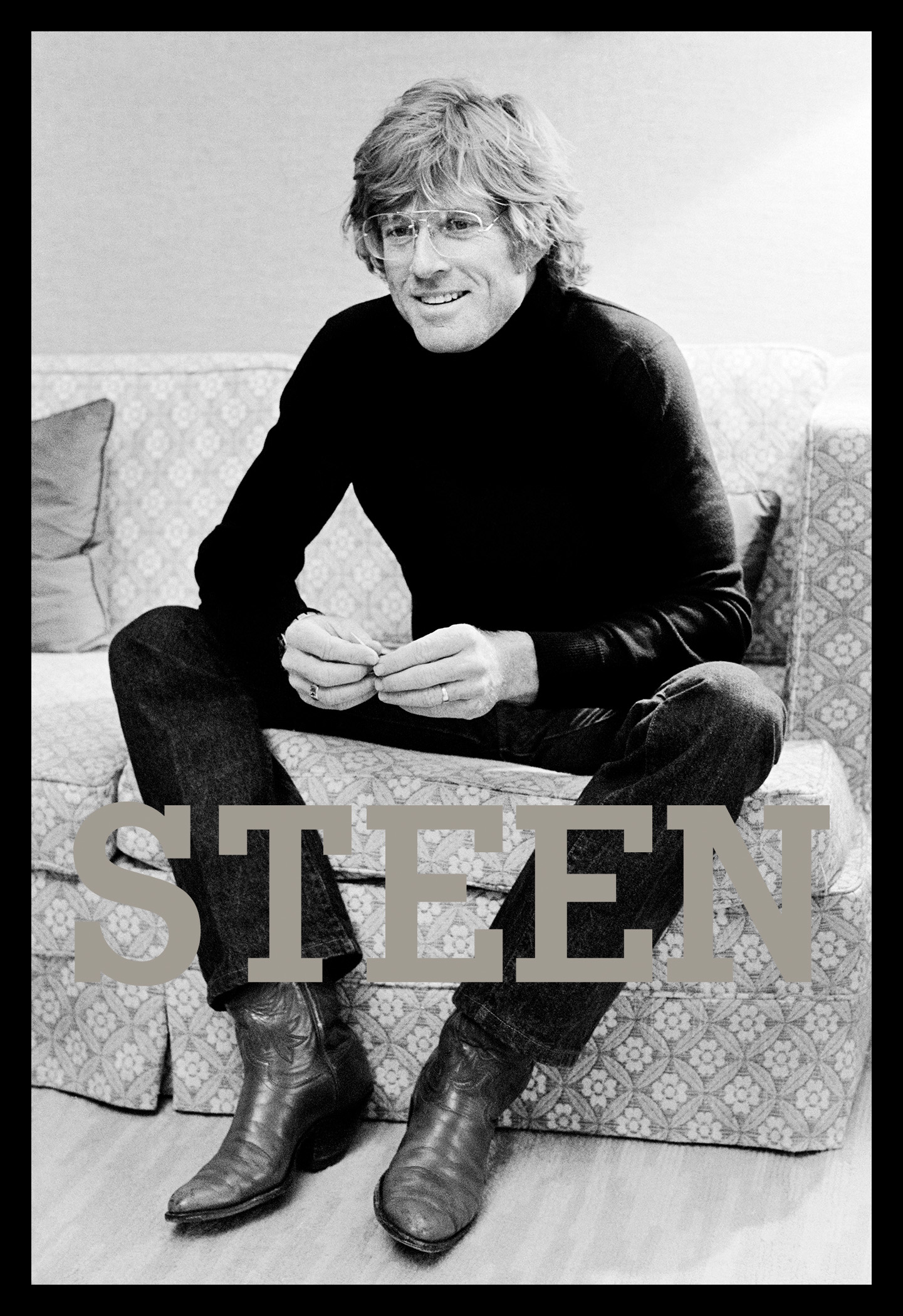 an exclusive limited edition black and white photograph of the american actor robert redford captured by british photographer david steen