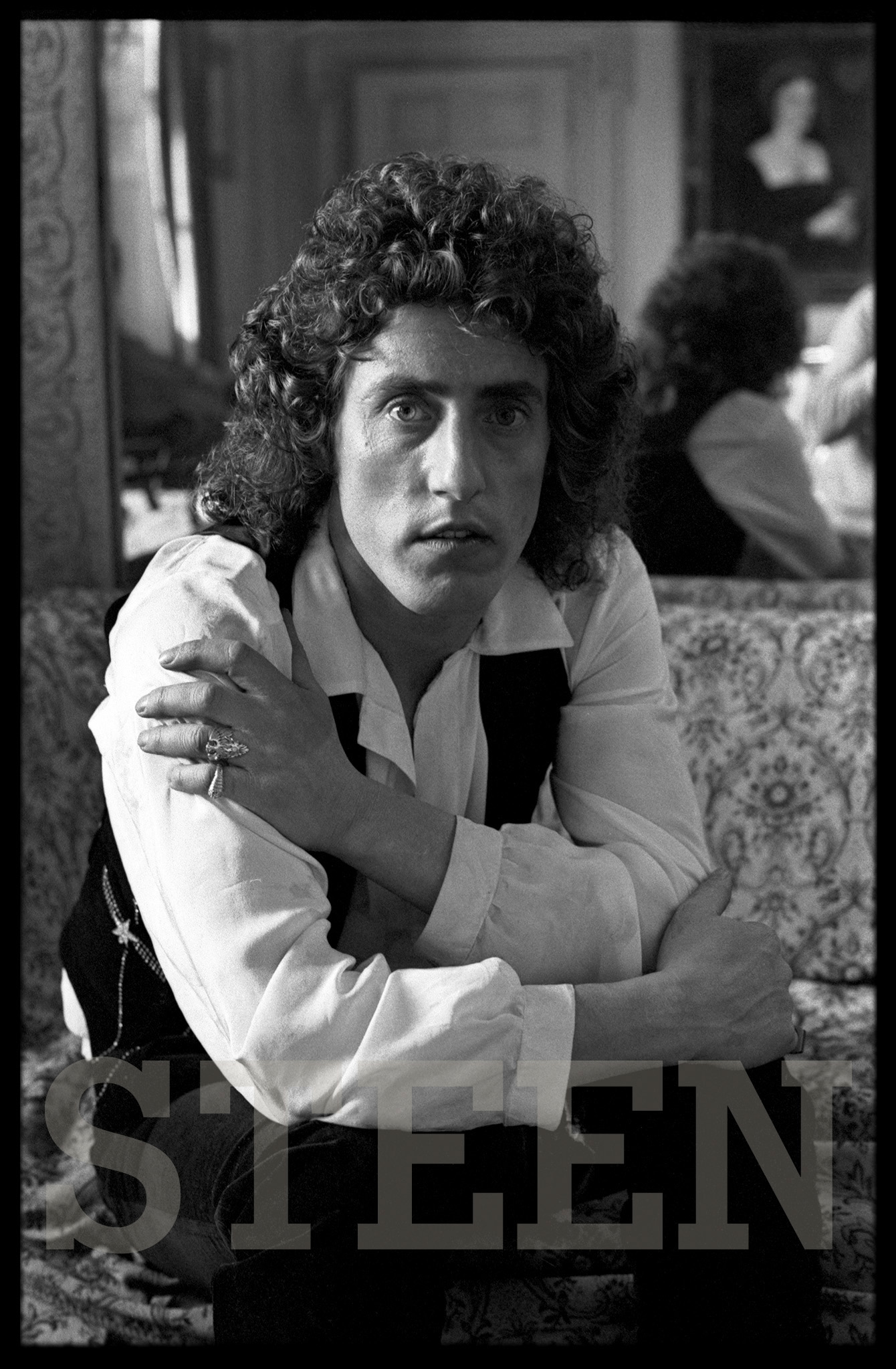 exclusive portrait of roger daltery of the rock band the who by british photographer david steen
