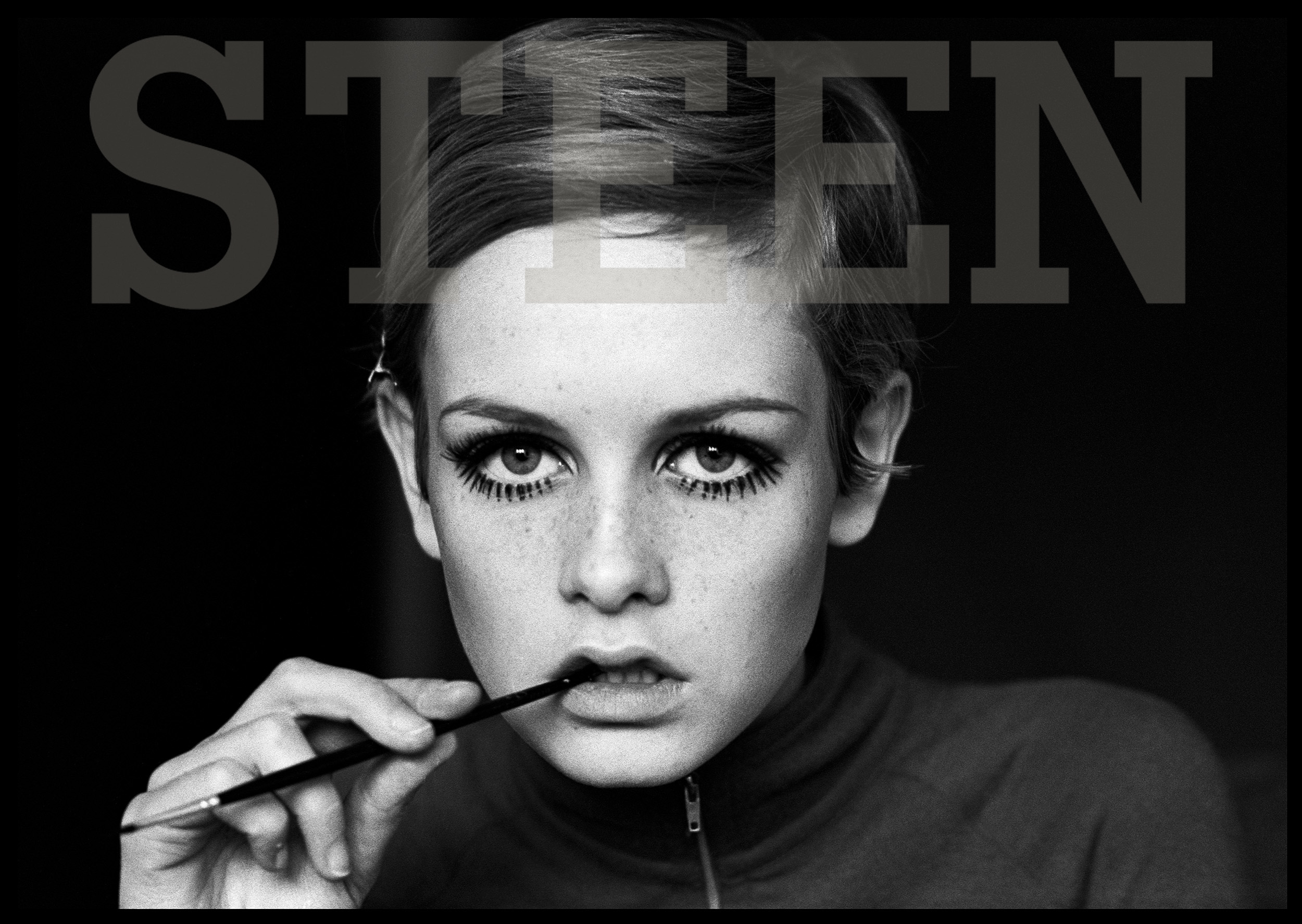 exclusive limited edition photograph of the swinging sixties fashion model twiggy by british photographer david steen