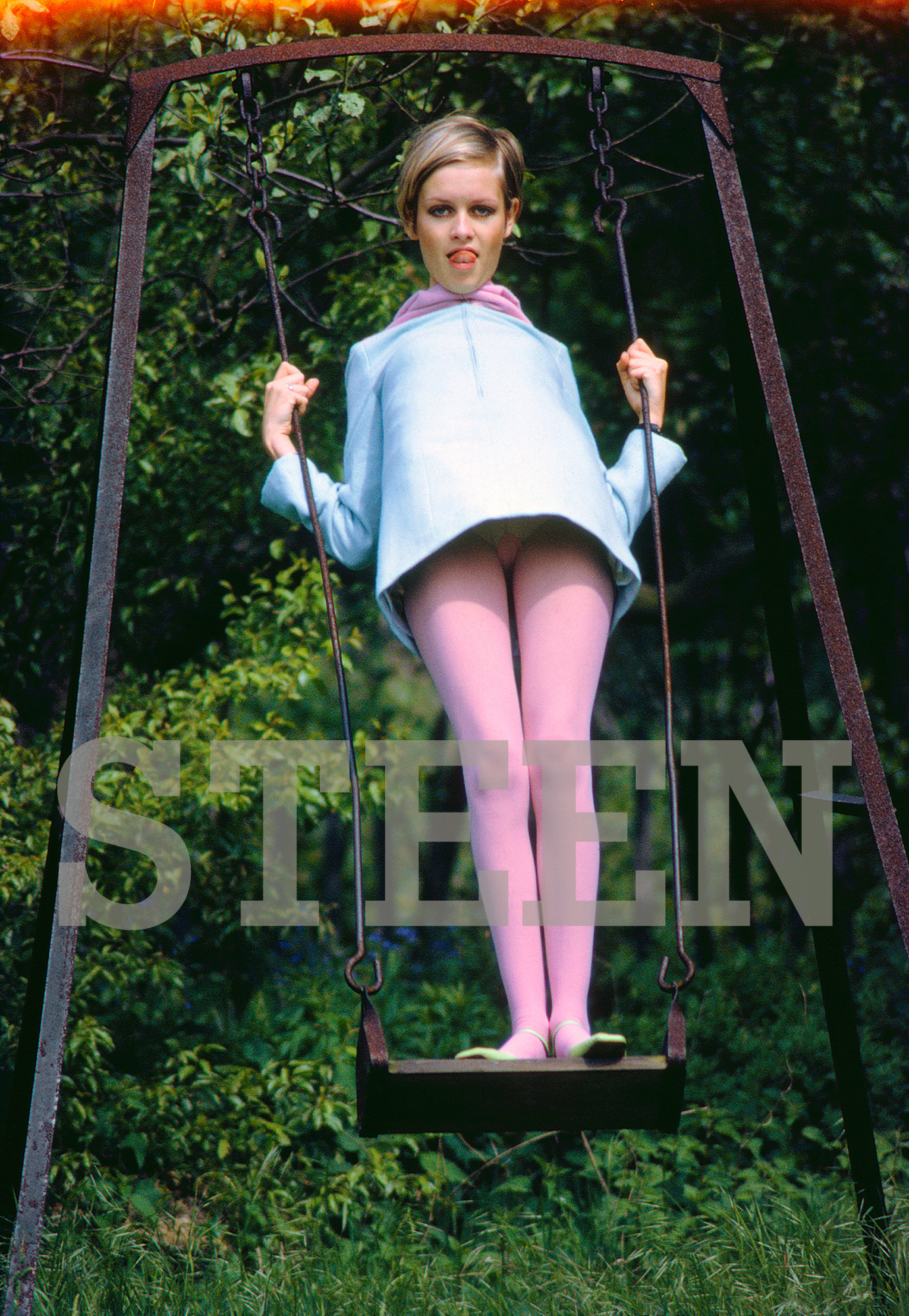 exclusive limited edition photograph of the swinging sixties fashion model twiggy by british photographer david steen